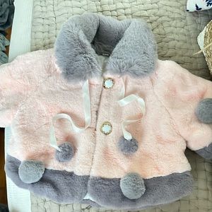 Pink toddler coat